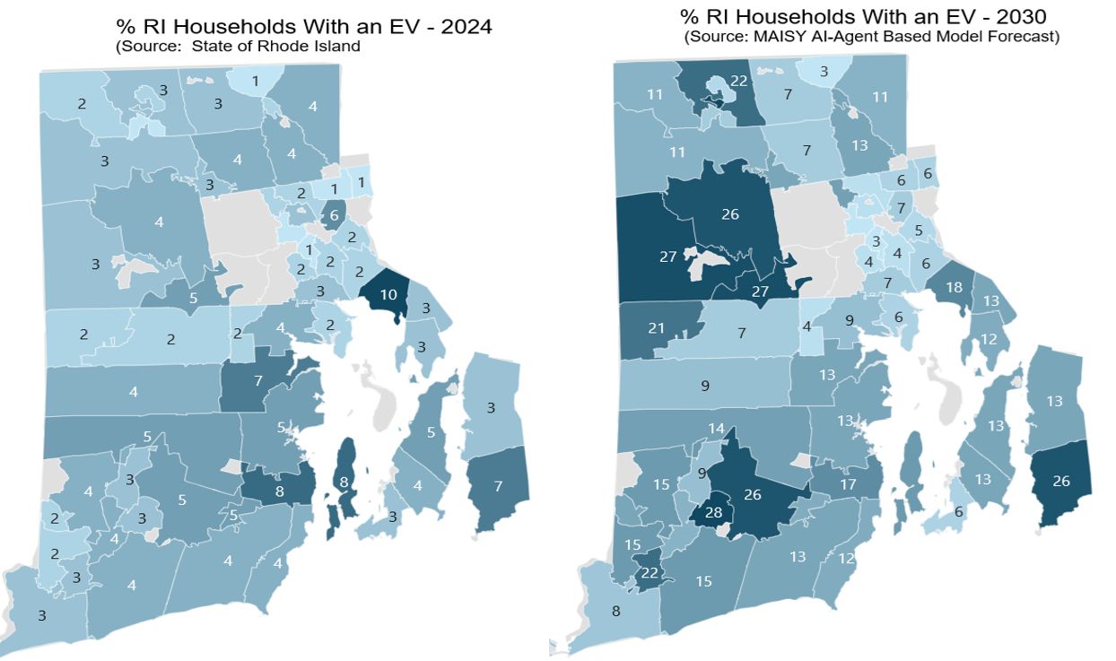 Rhode Island EV Ownership